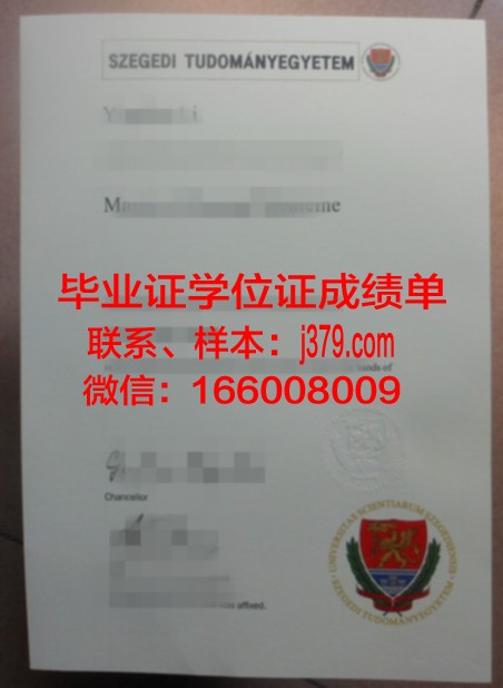 塞格德大学硕士毕业证书样本(赛格德大学相当于国内)