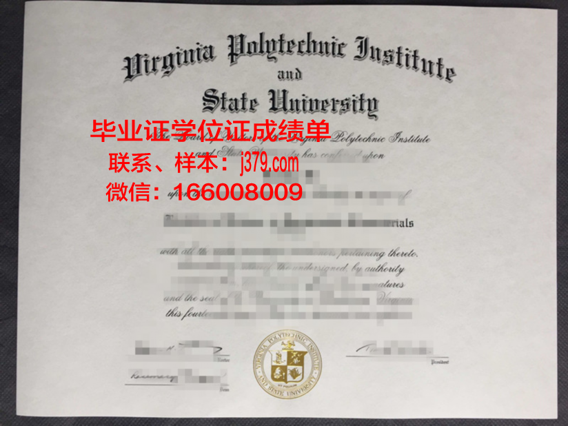 弗吉尼亚科技大学毕业证：一份荣誉与责任的象征