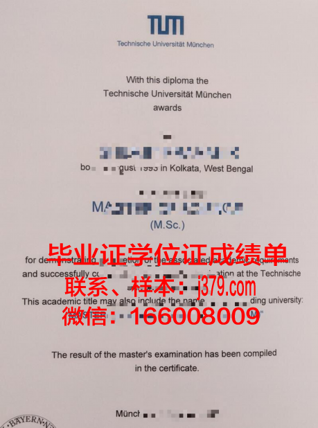 慕尼黑工业大学毕业证什么样子(慕尼黑工业大学硕士毕业率多高)