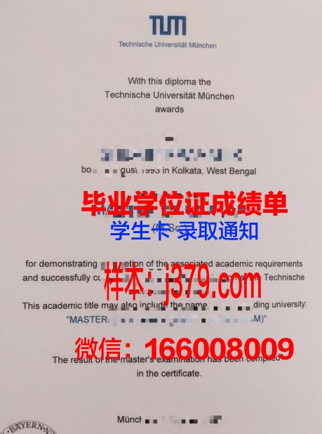 慕尼黑商学院证书成绩单(慕尼黑商学院申请条件)