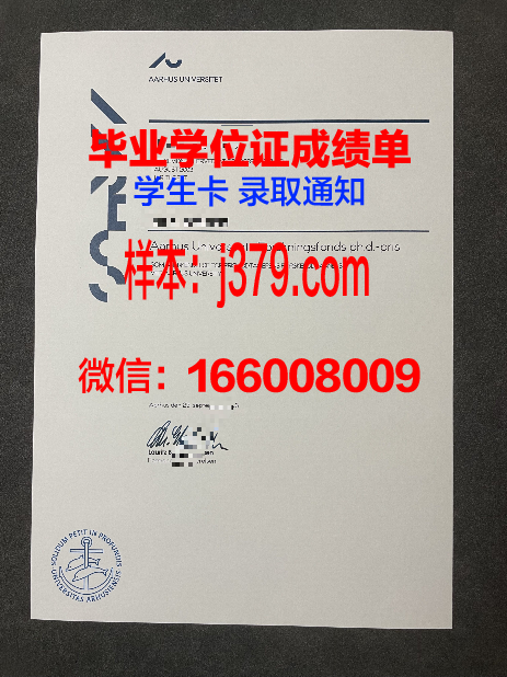 奥胡斯博士毕业证:跨越国界的学术荣耀